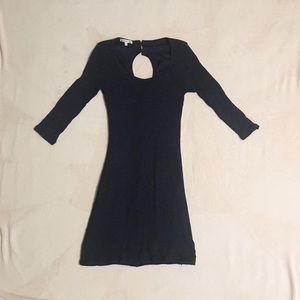 Navy blue dress